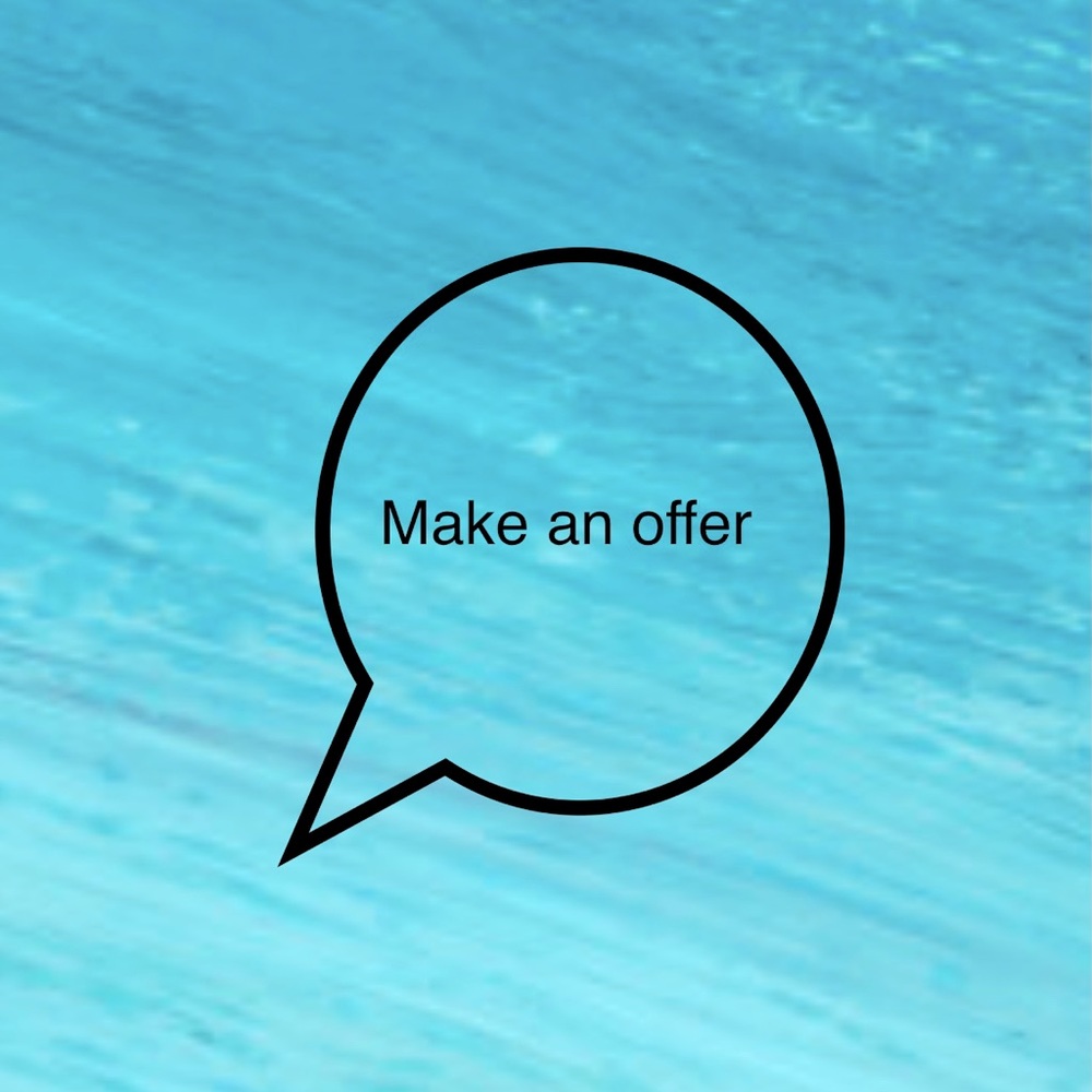 Offers are welcomed